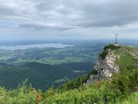 Hochfelln-Gipfel und Chiemsee