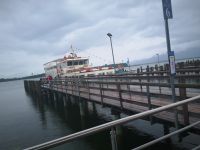 075 ,Abfahrt mit dem Schiff in Prien zur Insel Herrenchiemsee