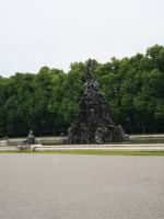 077 ,Fortuna Brunnen im Garten Schloss Herrenchiemsee