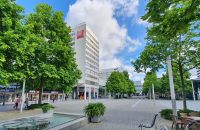Prager Straße in Dresden mit Ibis-Hotel Bastei