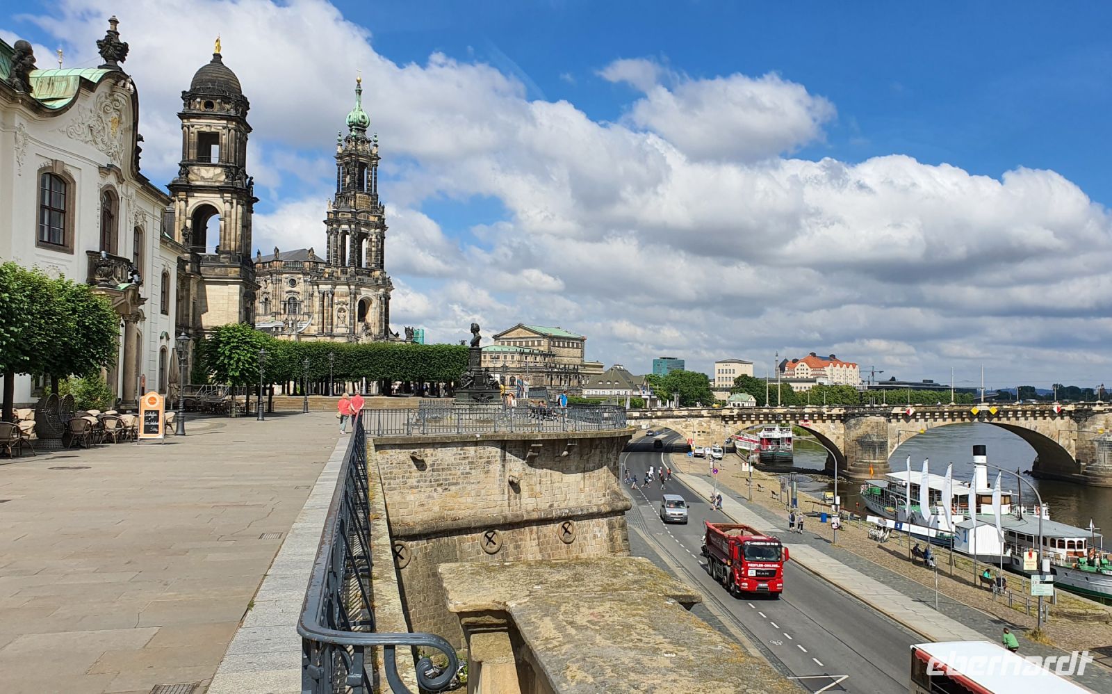 Brühlsche Terasse in Dresden