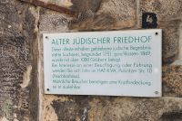 Ältester jüdischer Friedhof Sachsens