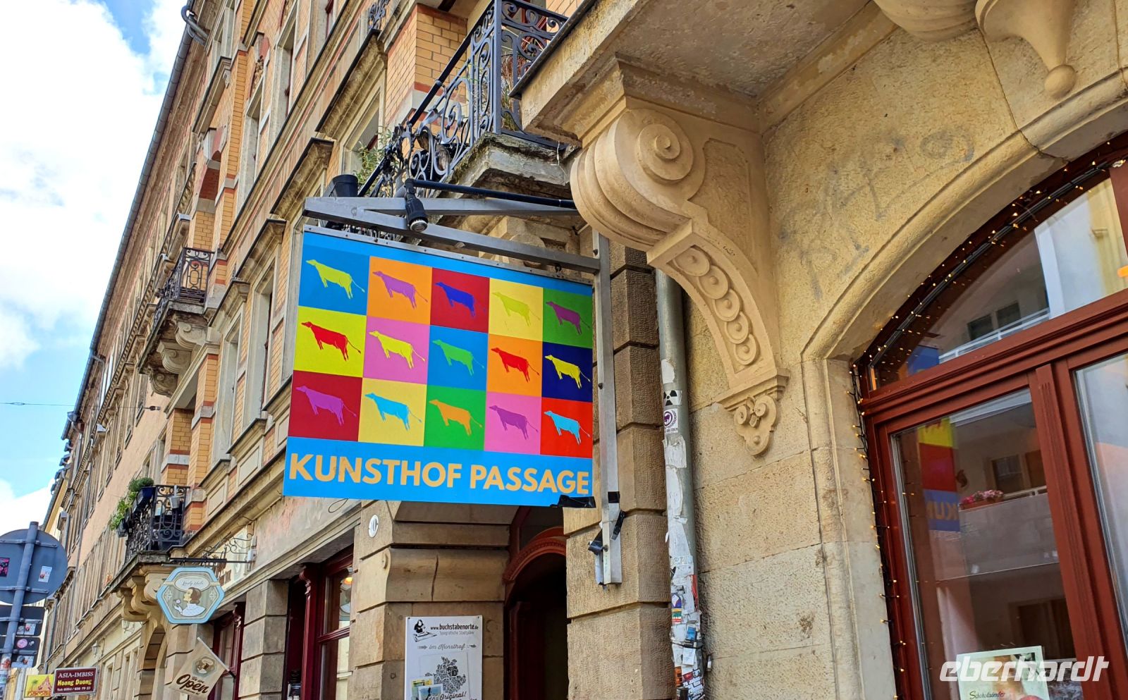 Kunsthofpassage im Gründerzeitviertel Dresden Neustadt