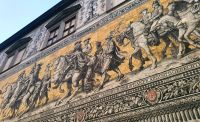 Fürstenzug am Residenzschloss Dresden - August der Starke
