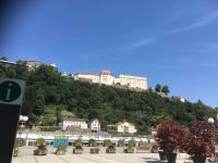 Blick vom Rathaus auf die Veste Oberhaus