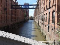 Wasserstrasse in der Speicherstadt