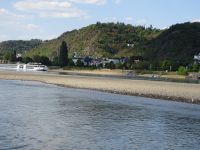 unterwegs auf dem Rhein