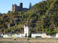 unterwegs auf dem Rhein