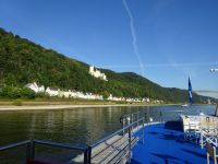 unterwegs auf dem Rhein
