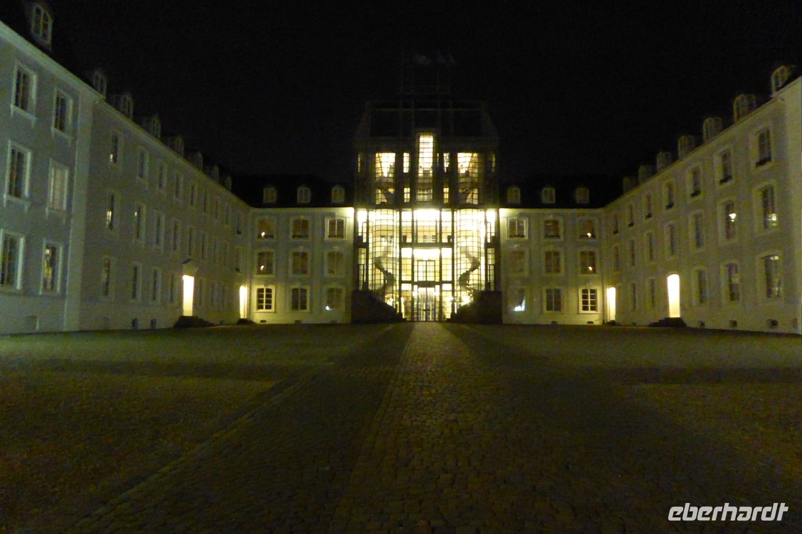 Tag 1 Abendspaziergang in Saarbrücken, Schloß
