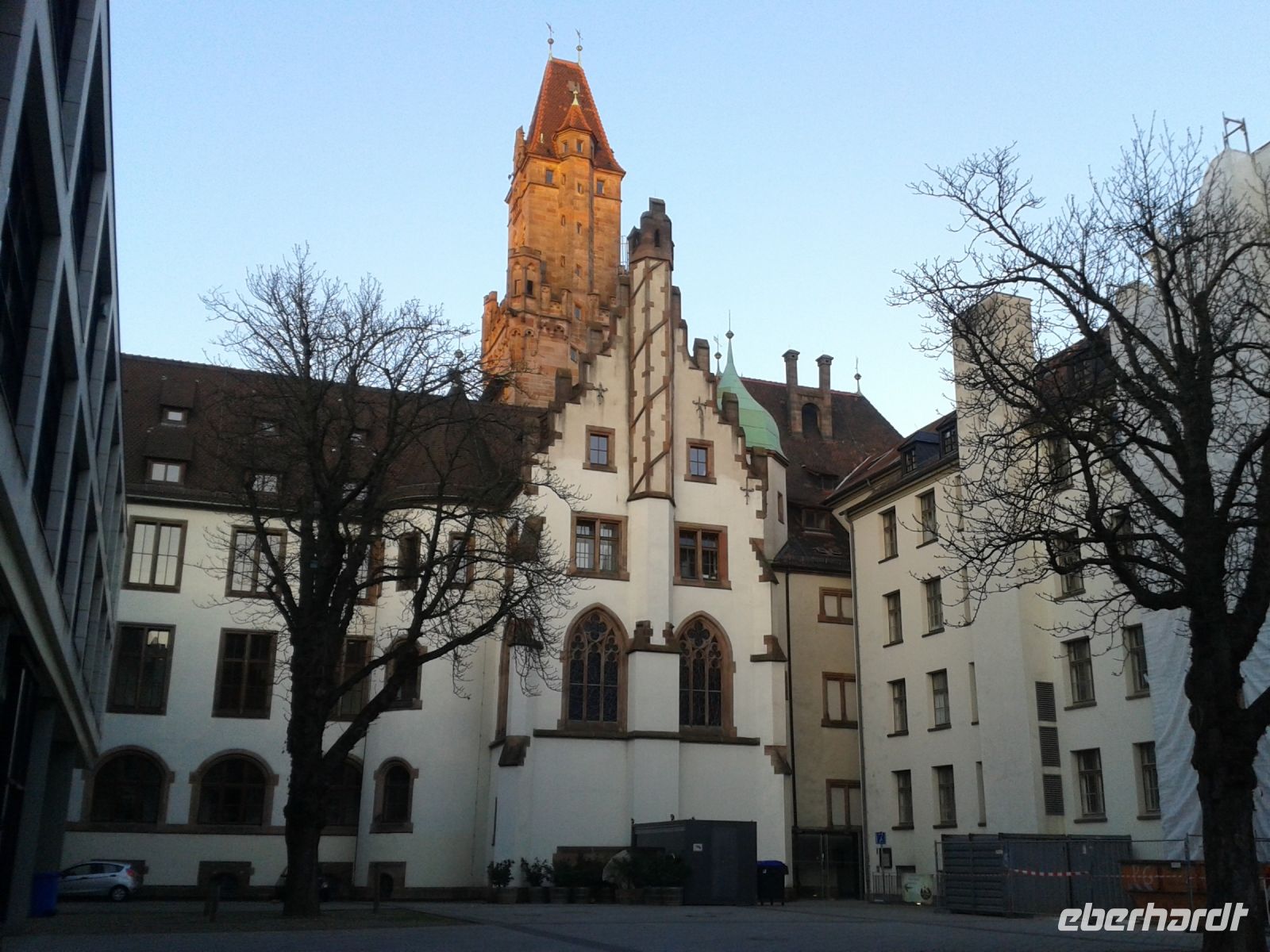 Tag 1 Stadtrundgang in Saarbrücken, Rathaus St. Johann