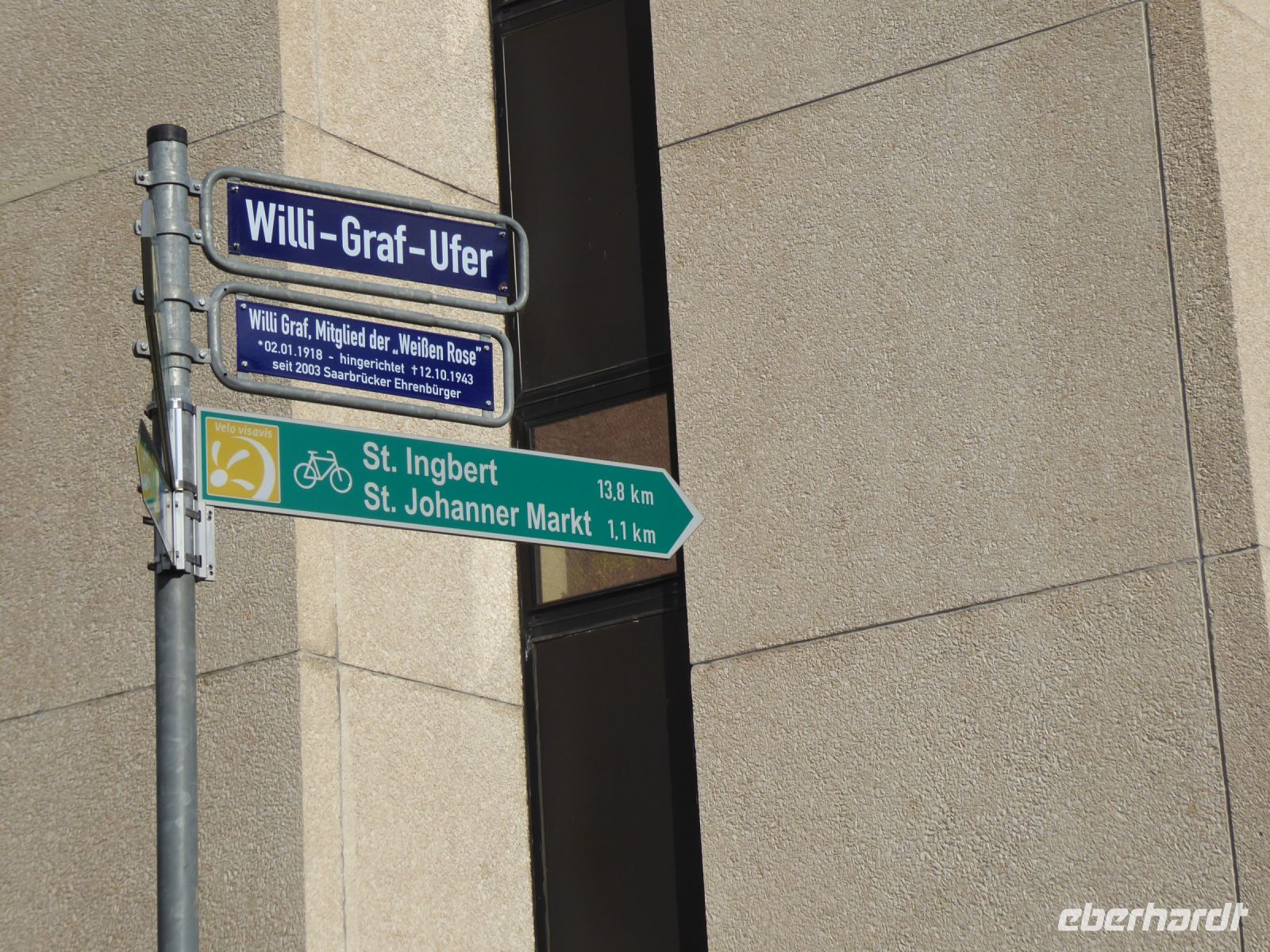 Tag 1 Stadtspaziergang in Saarbrücken