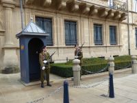 Tag 3  Luxemburg, Palastwache