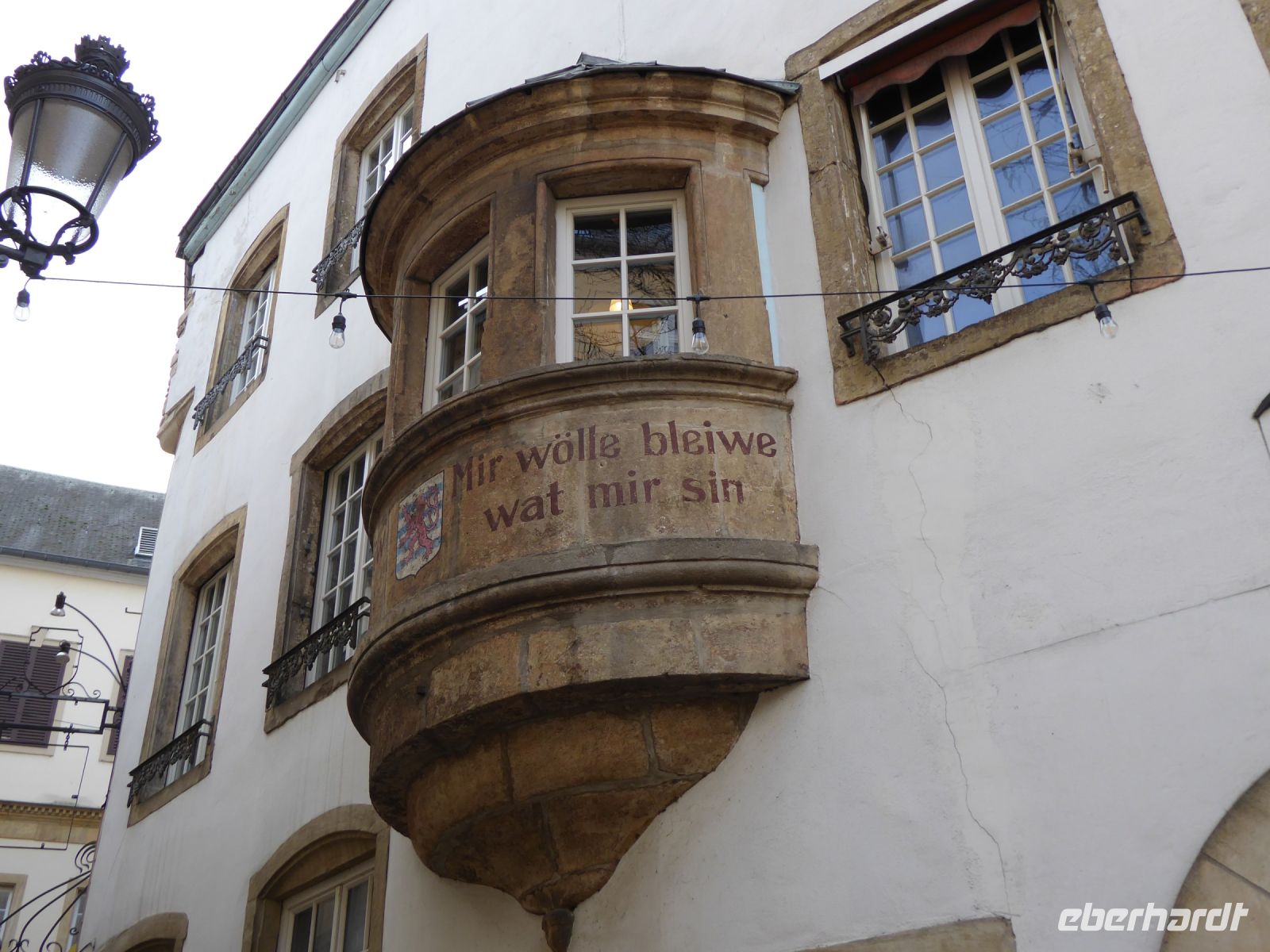 Tag 3  Stadtrundgang Luxemburg, Leitspruch