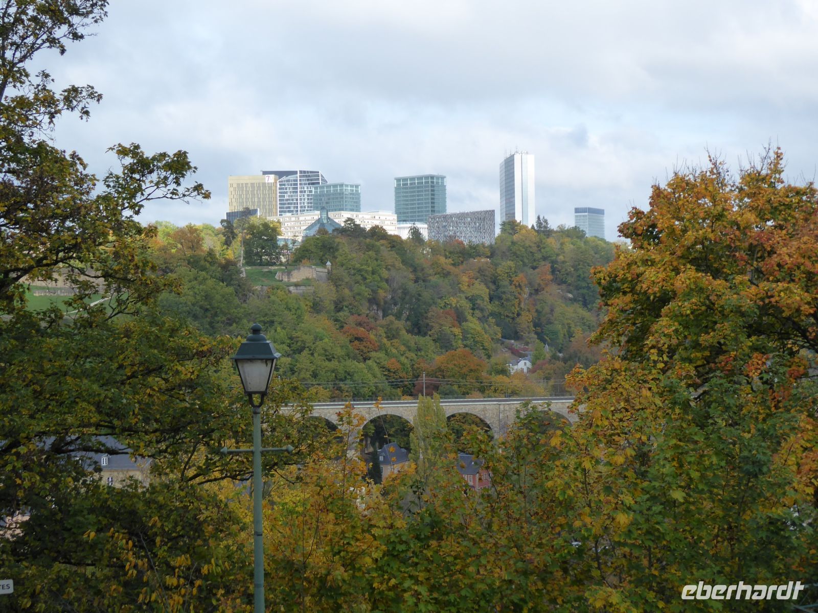 Tag 3  Luxemburg, Blick auf den Kirchberg