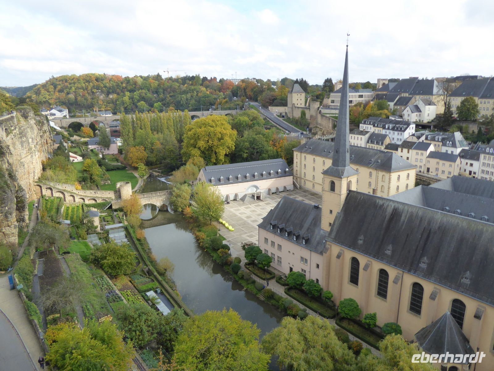 Tag 3 Luxemburg, Blick auf des Altstift