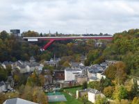 Tag 3  Luxemburg, Die rote Brücke