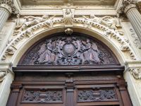 Tag 3 19. Luxemburg, Portal der Kathedrale