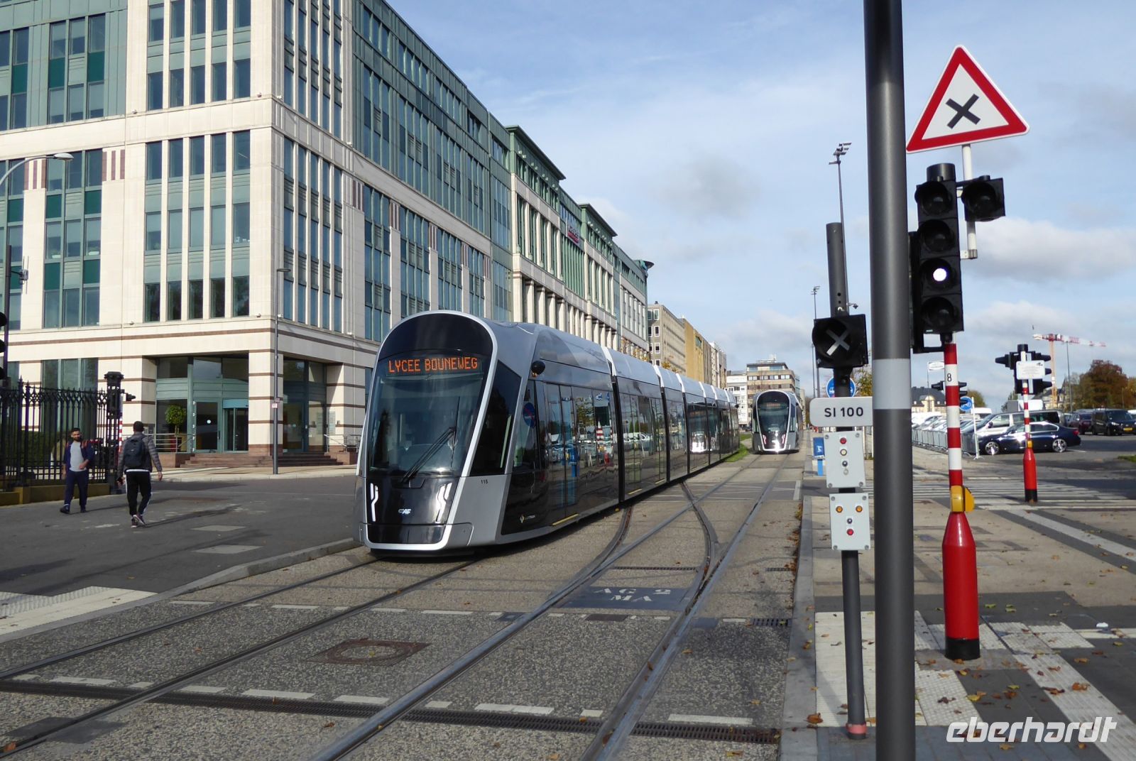 Tag 3  Luxemburg, die neue Tram