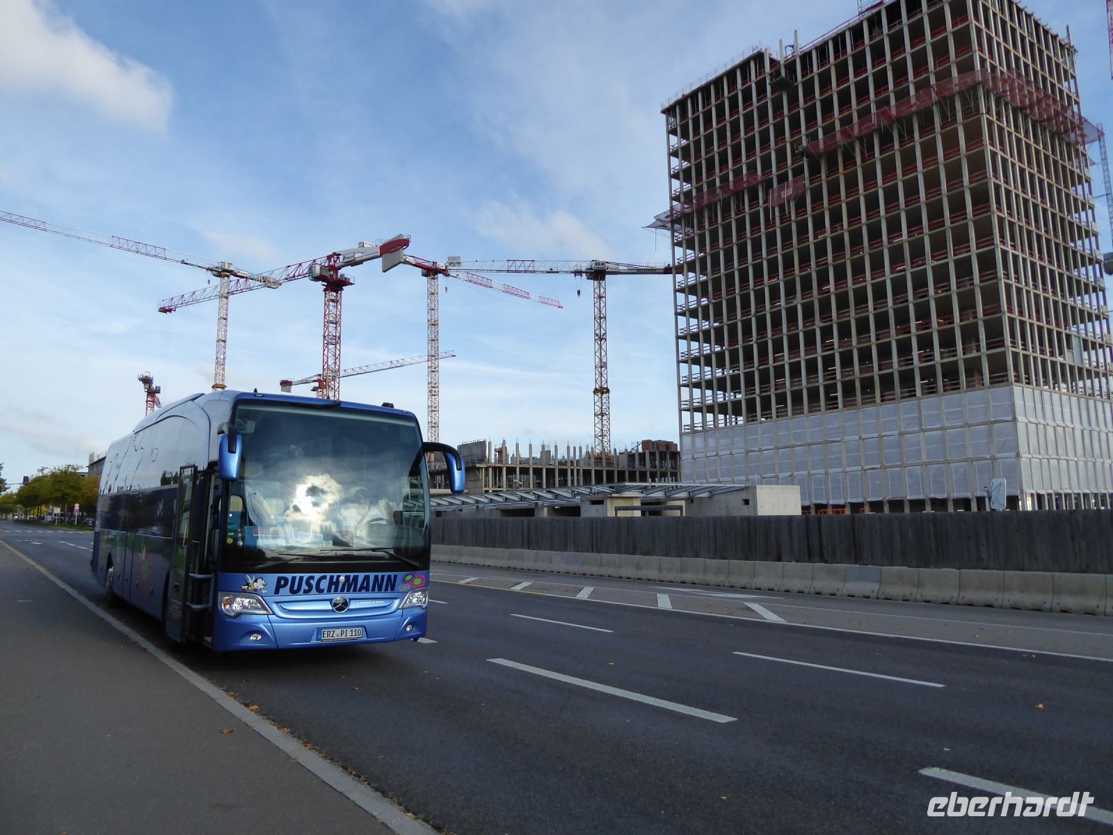 Tag 3  Luxemburg, Rundfahrt über den Kirchberg
