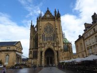 Tag 5 21.10.2022 Kathedrale Metz, Westportal