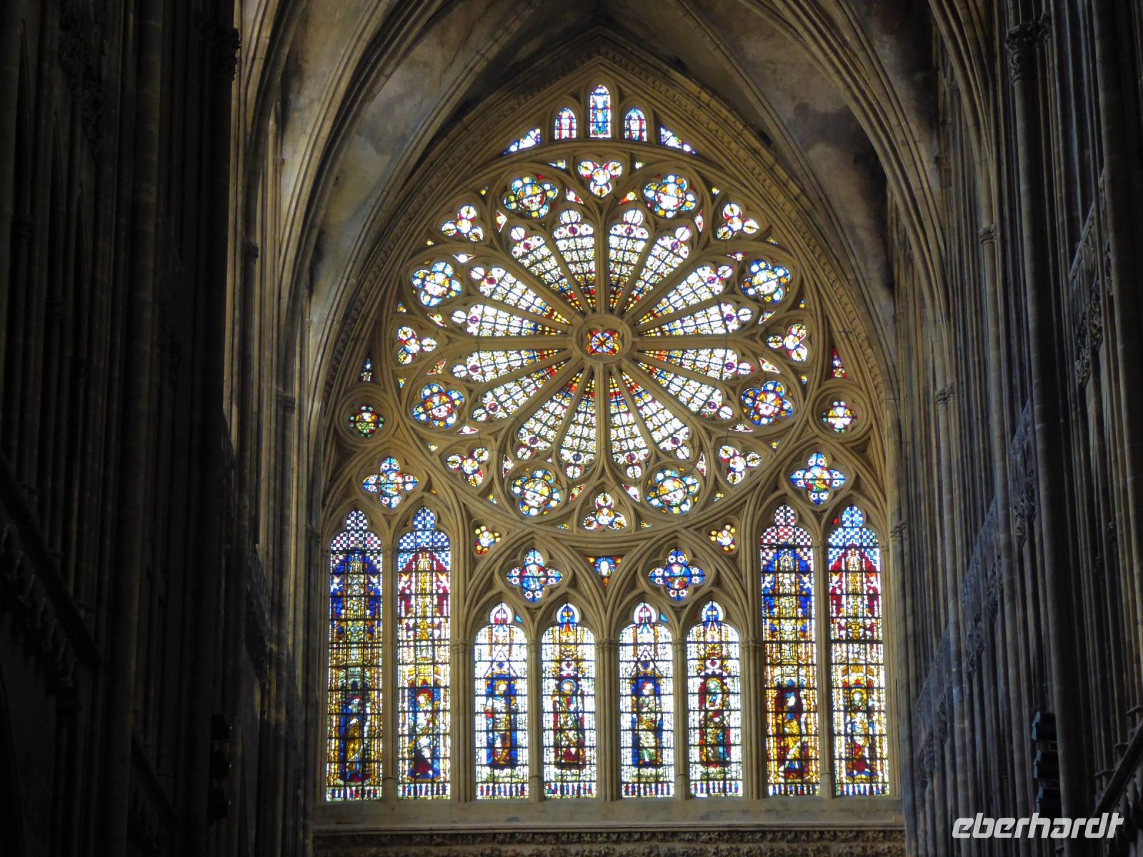 Tag 5  Kathedrale Metz, Rosette