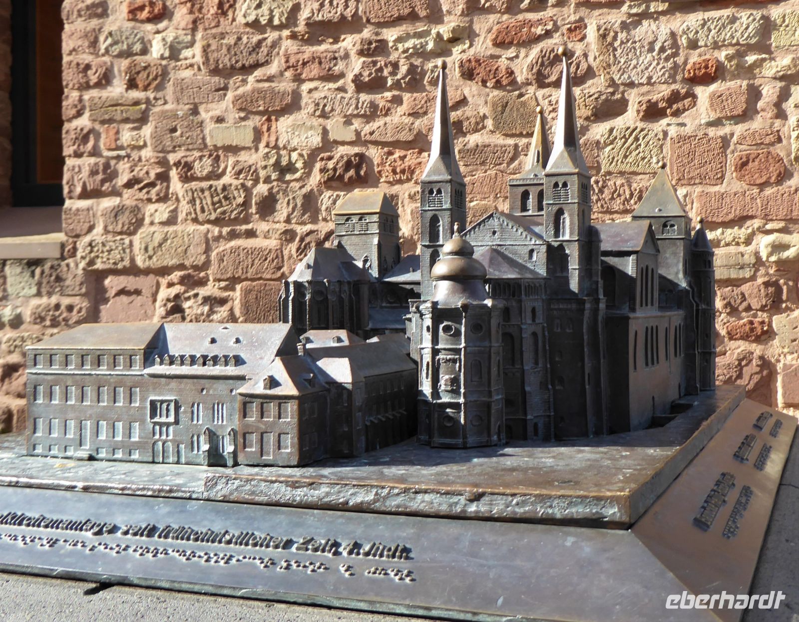 Tag 6 Stadtrundgang Trier, Dom, Tastmodell