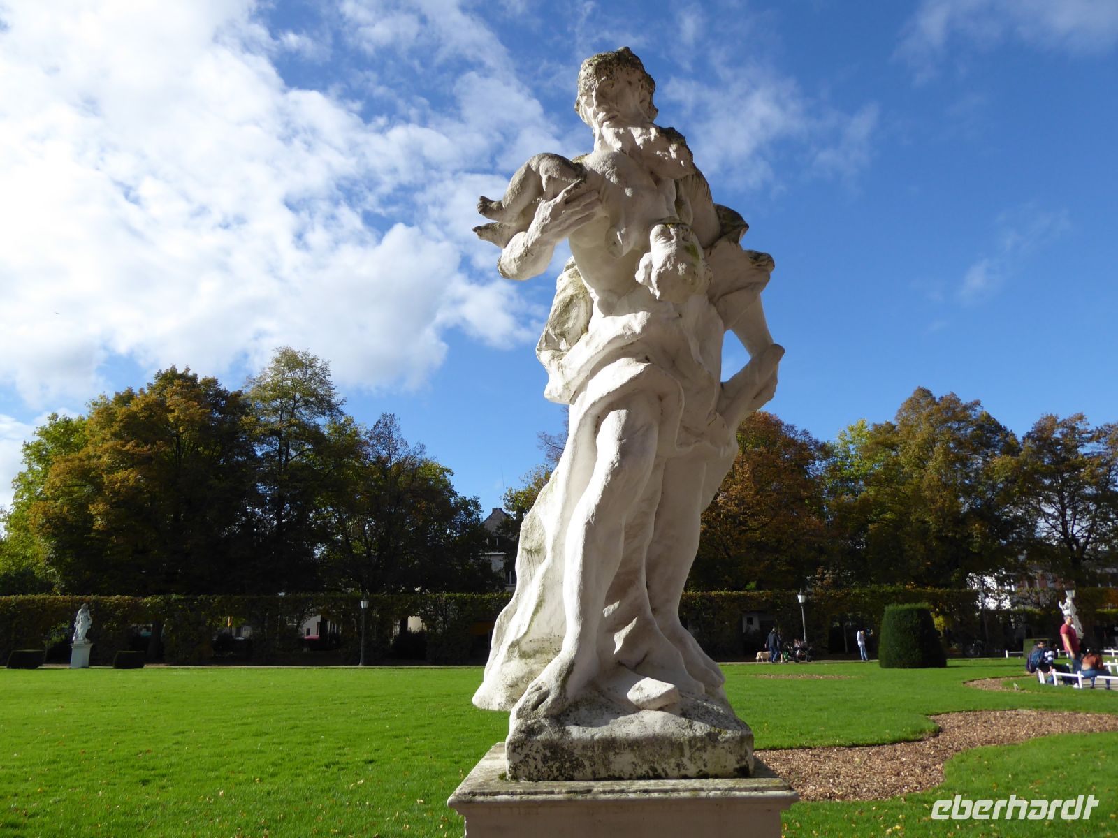 Tag 6 Stadtrundgang Trier, Palastgarten