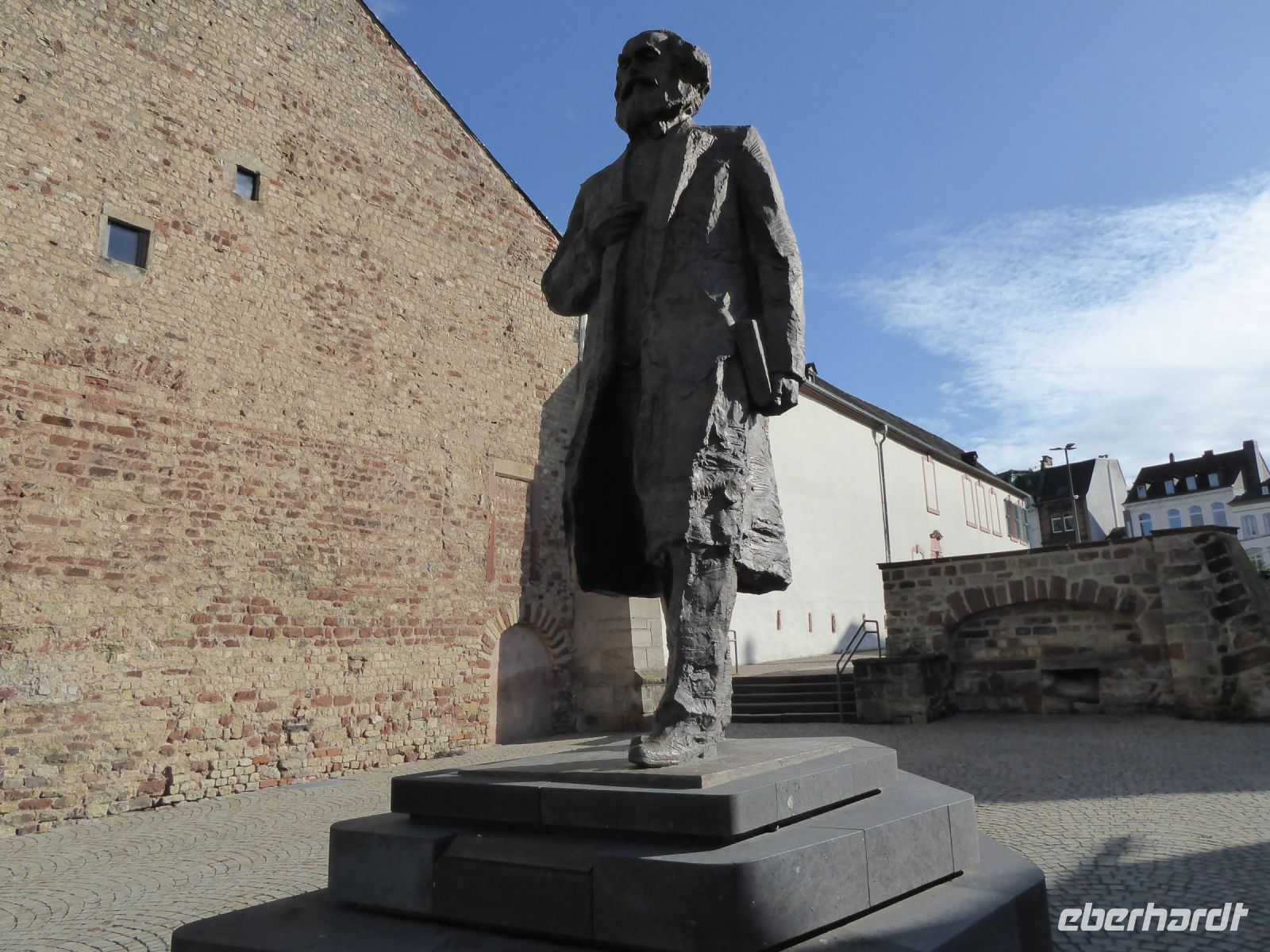 Tag 6 Stadtrundgang Trier, Karl Marx Statue