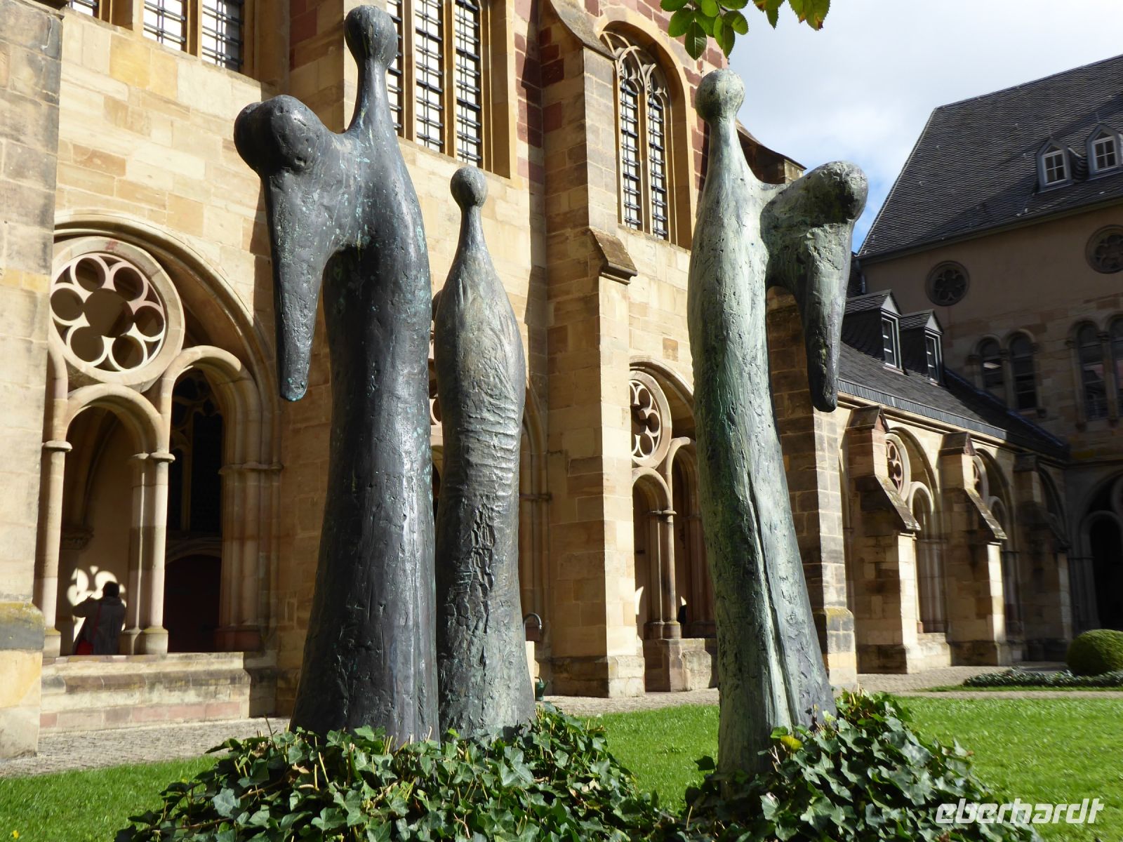 Tag 6 Stadtrundgang Trier, Dom, Kreuzgang, Engelgruppe