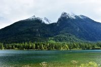 Berchtesgadener Land - Hintersee - Blick auf das Hochkaltermassiv