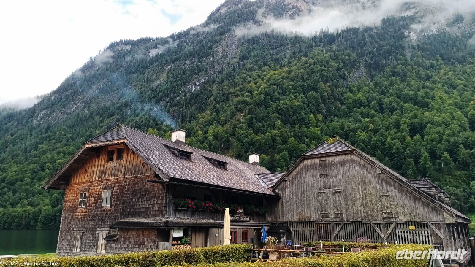 Berchtesgadener Land - Königssee - Fischer-Räucherhütte von St. Bartholomä