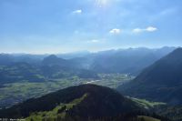 Roßfeldpanoramastraße - Blick nach Golling im Salzburger Land (Hotel)