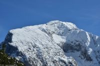 Aufstieg zum Kehlsteinhaus - Blick zum Hohen Göll