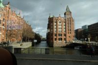 Blick in die Speicherstadt