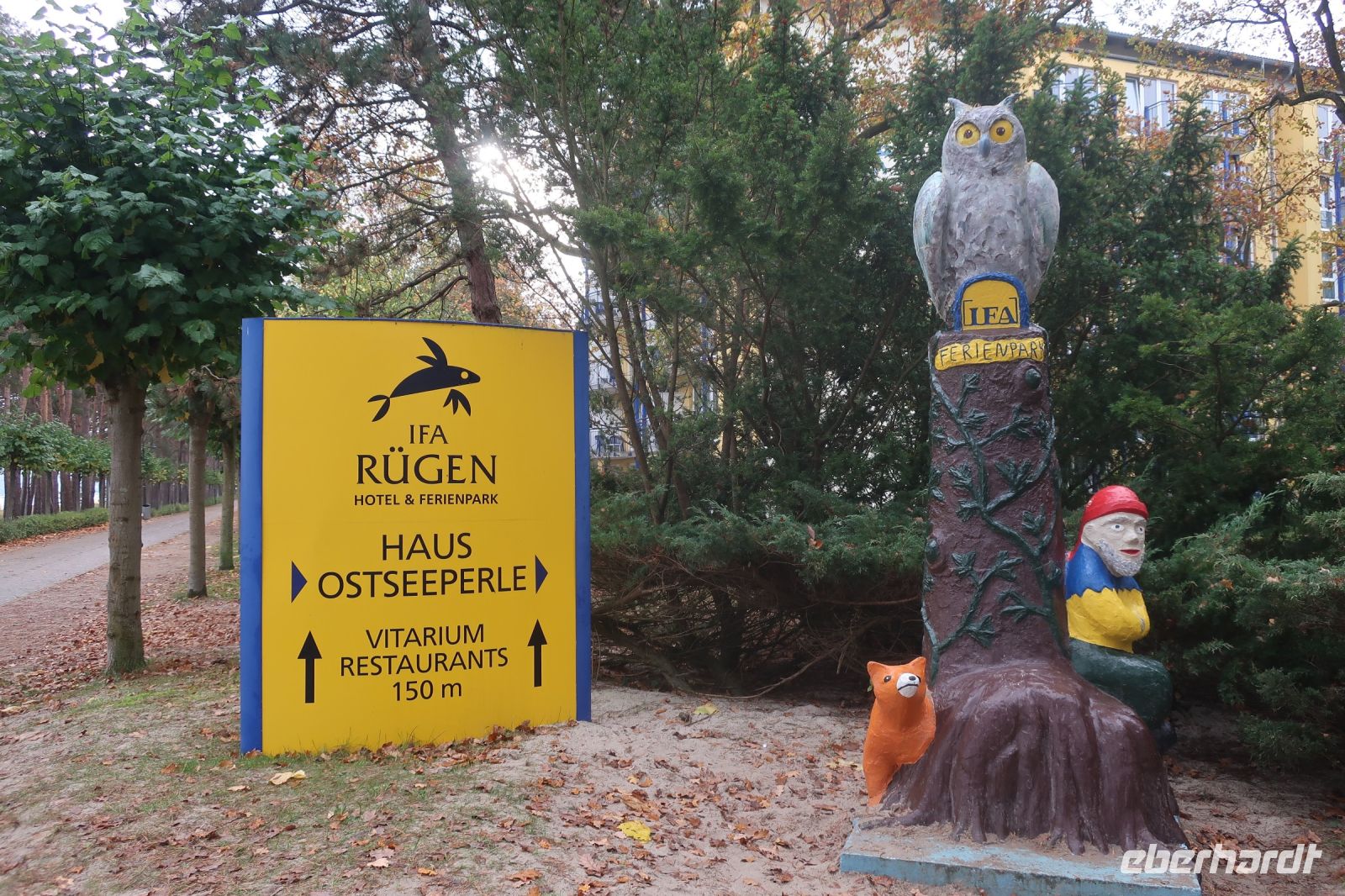 Wegweiser zur Ostseeperle