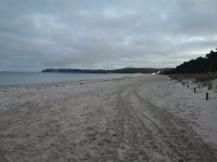 Kilometerlanger Sandstrand lädt zu langen Spaziergängen ein, Binz