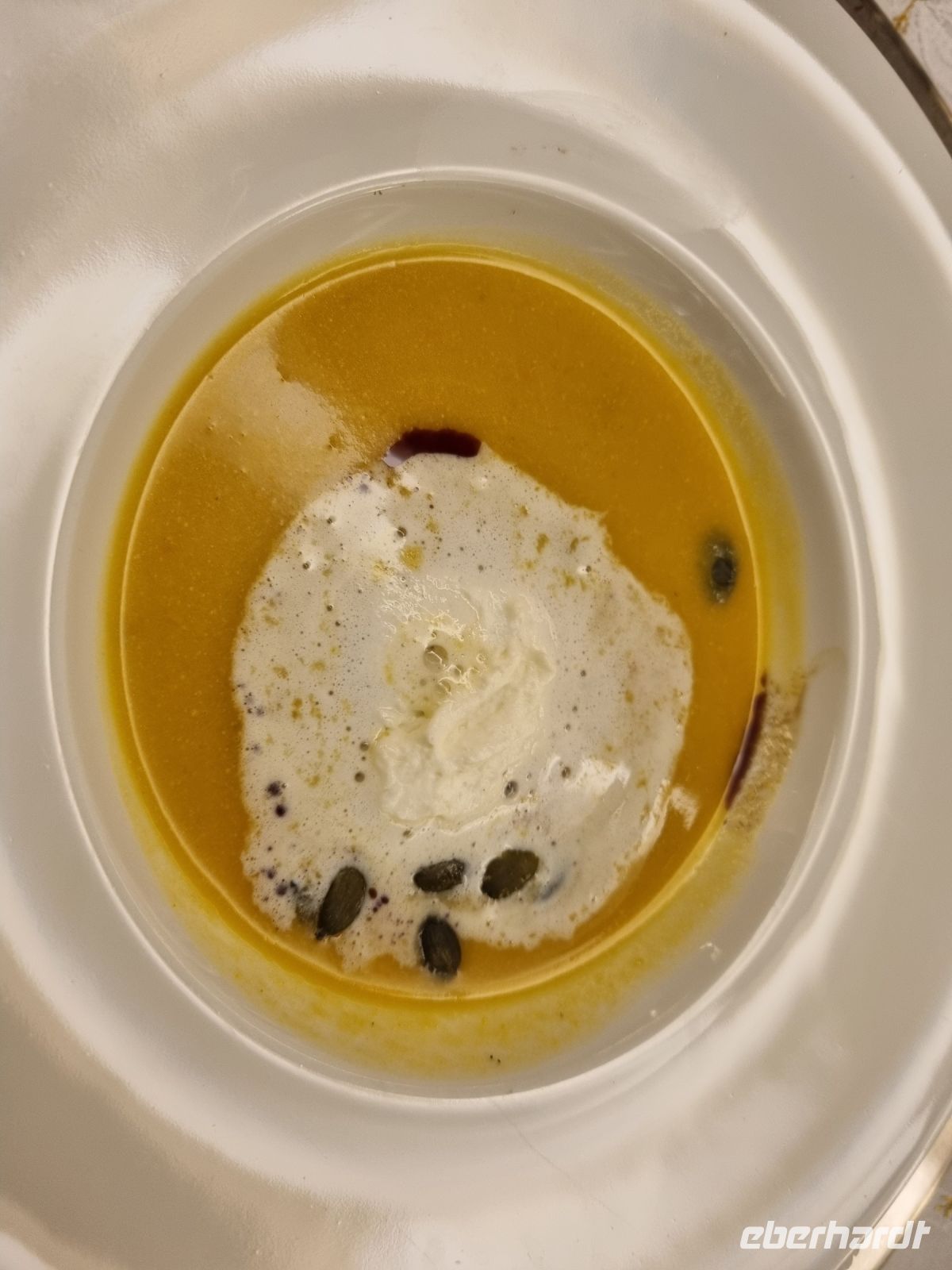 Menü an Heiligabend - Kürbiskokossüppchen