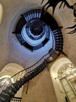 Gußeiserne Wendeltreppe zum Aussichtsturm vom Jagdschloß Granitz