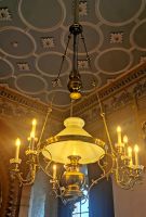 Imposanter Leuchter im Jagdschloß Granitz