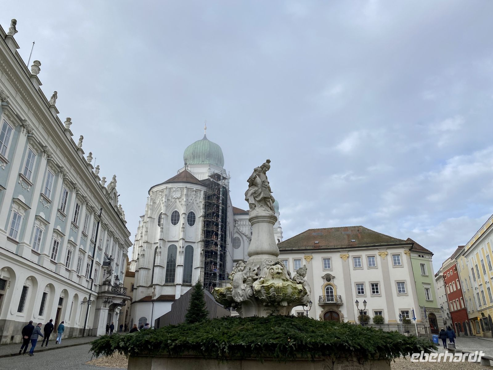 Tag 4 - Residenzplatz in Passau 