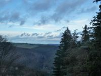 Thüringer Wald- und Wolkengemälde