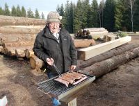 Bratwurstessen in Oberhof