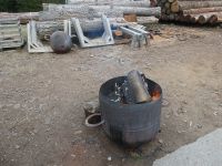 Lagerfeuer im Kübel