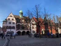 3. Reisetag – Stadtführung in Freiburg – Rathausplatz