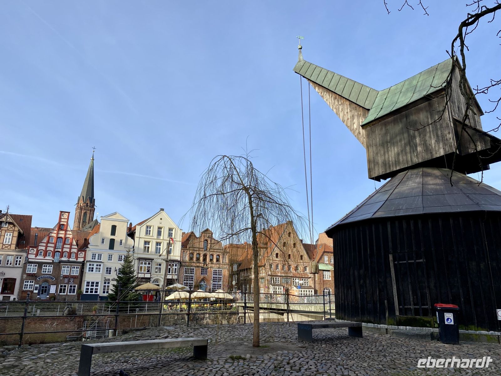 Tag 2 - Alter Kran im Lüneburger Hafen 