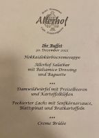 Tag 2 - Unser Buffet im Hotel Allerhof
