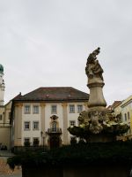 Residenzplatz Passau mit Wittelsbacher Säule