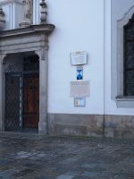 Eingang zur Minoritenkirche Linz