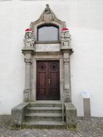 Eingangsportal, Lübbener Schloß